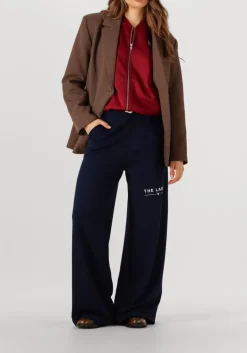 DAMES ALIX THE LABEL e wijde broek ladies knitted wide leg scuba pants