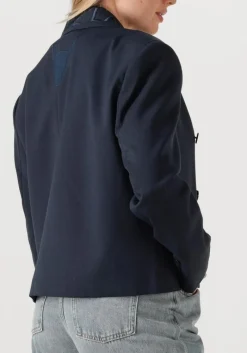 DAMES ALIX THE LABEL e blazer ladies woven double breasted blazer