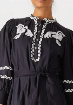 DAMES ANTIK BATIK e midi jurk dali dress