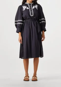 DAMES ANTIK BATIK e midi jurk dali dress