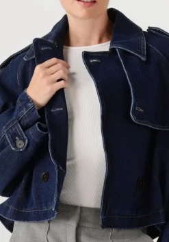 DAMES CLOSED e trenchcoats cropped trench