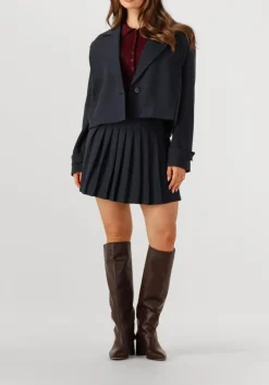 DAMES CO'COUTURE e minirok marin plisse skirt