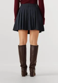 DAMES CO'COUTURE e minirok marin plisse skirt