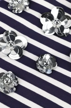 DAMES DANTE6 e t-shirt titan embellished polo shirt