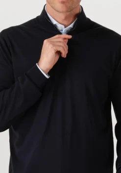 Heren FILIPPO DE LAURENTIIS e trui mezza zip ml r.merino