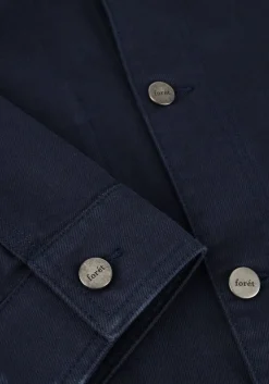 Heren FORÉT e forét overshirts rowan logo overshirt