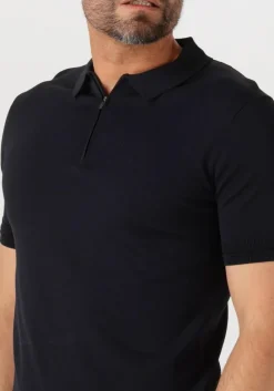 Heren GENTI e polo polo zip ss k2053-1260