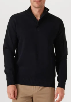 Heren GENTI e trui turtle 3 button ls