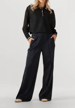 DAMES HAUTE L'AMITIÉ e haute l'amitié wijde broek logo tape track tall pant