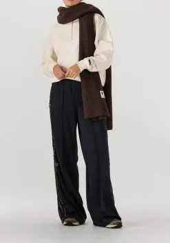 DAMES HAUTE L'AMITIÉ e haute l'amitié wijde broek logo tape track tall pant