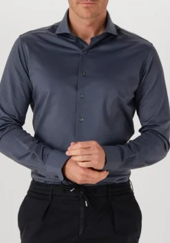 Heren PROFUOMO e klassiek overhemd shirt x-cutaway sf japanese knitted