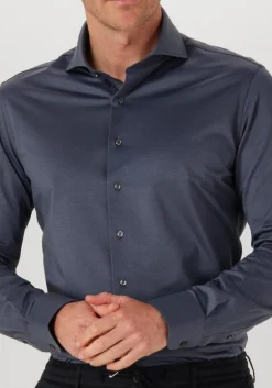 Heren PROFUOMO e klassiek overhemd shirt x-cutaway sf japanese knitted