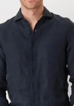 Heren PROFUOMO e klassiek overhemd shirt x-cutaway linen