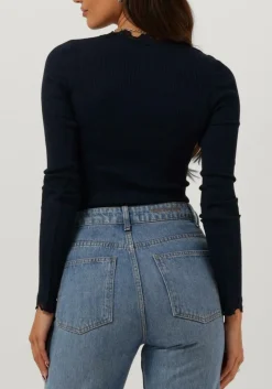 DAMES ROSEMUNDE e top babette silk t-shirt lace