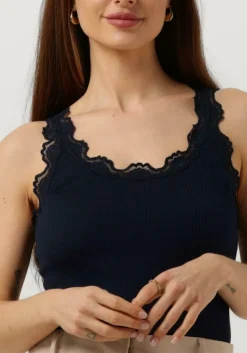 DAMES ROSEMUNDE e top silk top w/ lace