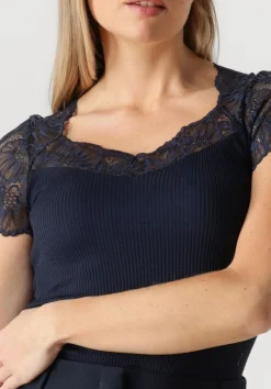 DAMES ROSEMUNDE e top beatha capsleeve