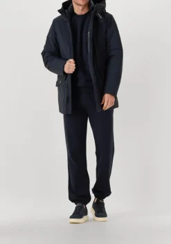 Heren WOOLRICH e joggingbroek logo interlock sweatpant