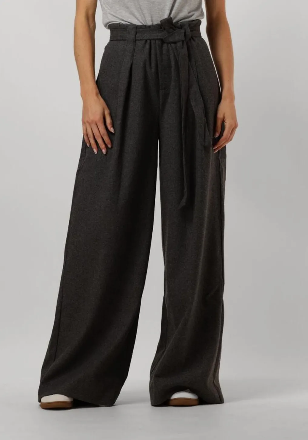 DAMES AIMEE THE LABEL donkergrijze broeken mayumia