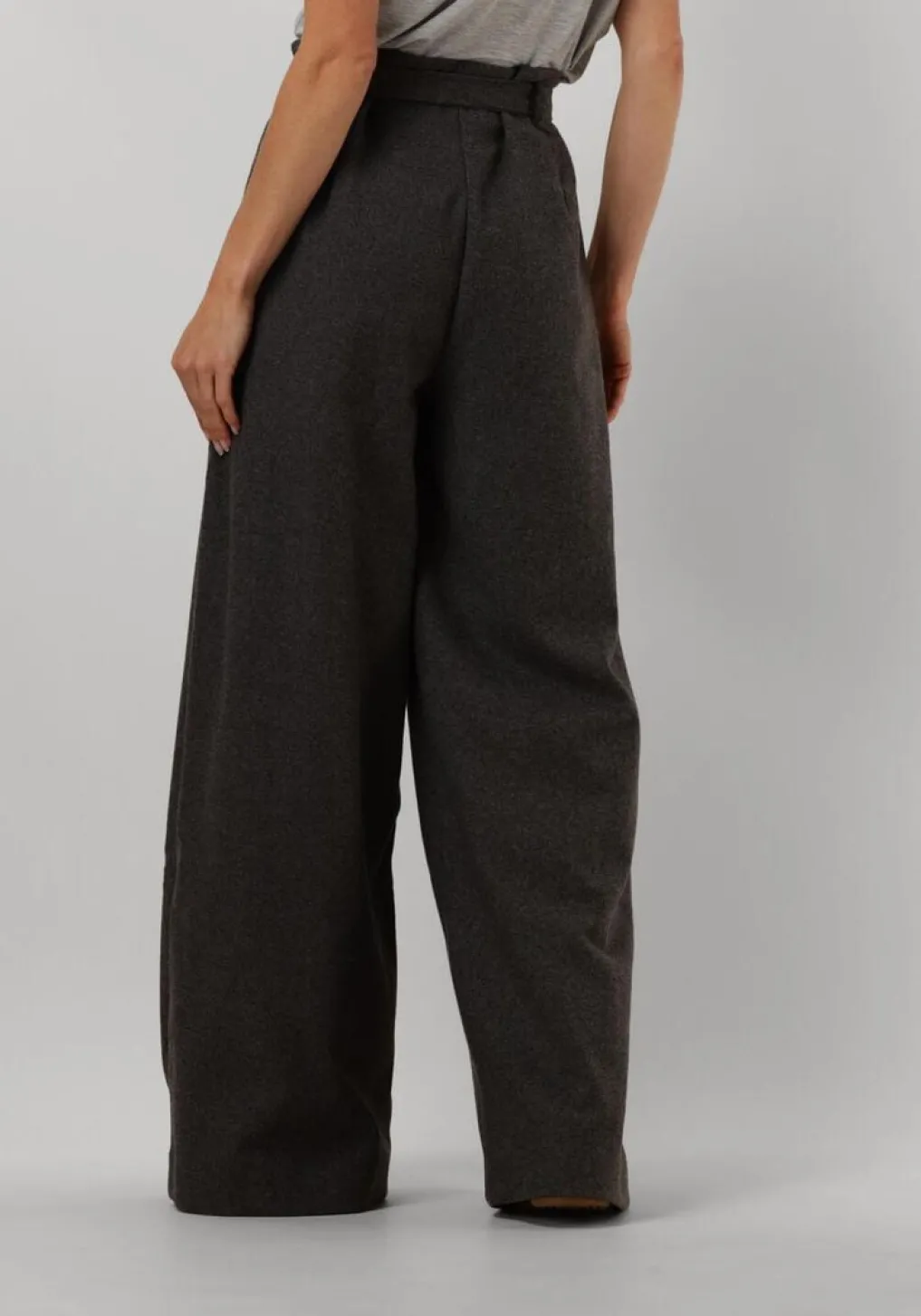 DAMES AIMEE THE LABEL donkergrijze broeken mayumia