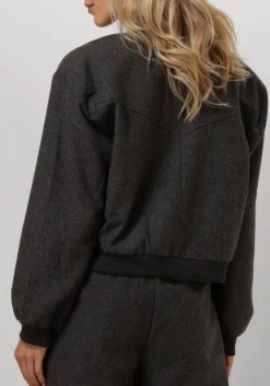 DAMES AIMEE THE LABEL donkergrijze jack rioa