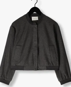 DAMES AIMEE THE LABEL donkergrijze jack rioa