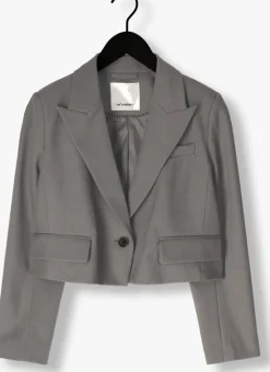 DAMES CO'COUTURE donkergrijze blazer liane blazer