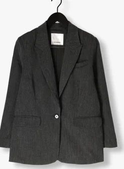 DAMES CO'COUTURE donkergrijze blazer susie blazer