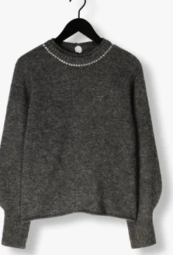 DAMES COPENHAGEN MUSE donkergrijze trui cmibra-pullover