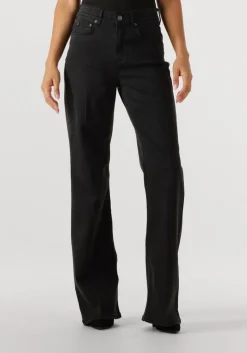 DAMES DRYKORN donkergrijze bootcut jeans retain