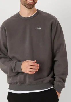 Heren FORÉT donkergrijze forét sweater noon sweatshirt