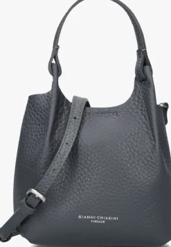 DAMES GIANNI CHIARINI donkergrijze schoudertas dua 9718