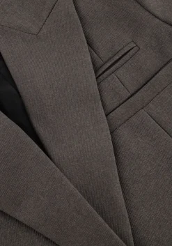 DAMES HAUTE L'AMITIÉ donkergrijze haute l'amitié blazer emerald single blazer