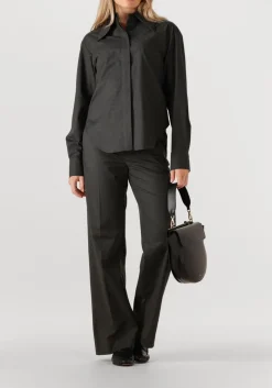 DAMES HERSKIND donkergrijze pantalon jack low waist pants