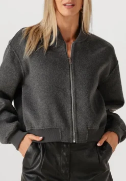 DAMES STUDIO AR donkergrijze jack nina