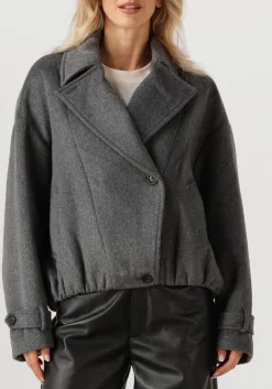 DAMES STUDIO AR donkergrijze jack silas