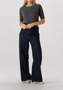 DAMES SUNCOO donkergrijze trui pearl