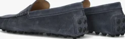 Heren TOD'S donkergrijze instappers mocassino gommino macro 52k