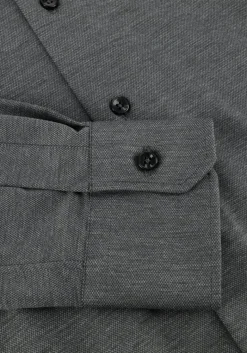 Heren XACUS donkergrijze casual overhemd active 91617 520ml