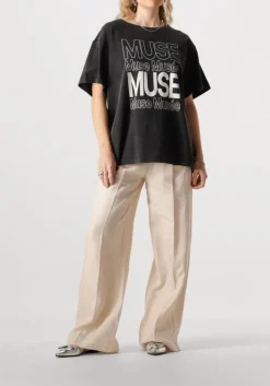 DAMES COPENHAGEN MUSE wijde broek nature white pant