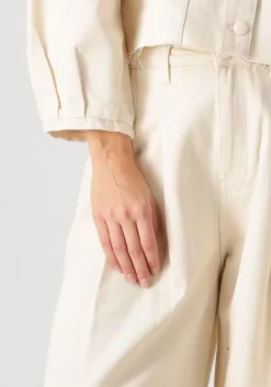 DAMES IBANA wide jeans pristina sandstone