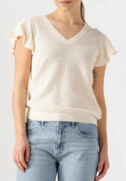DAMES MOS MOSH top mmganna pattern v-neck knit