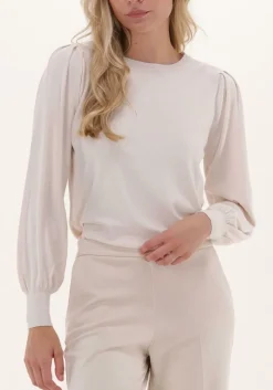 DAMES SUMMUM sweater puffy sleeve sweater basic knit