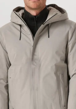 Heren WOOLRICH ecru jack 3in1 crestmont jacket