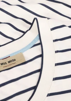 DAMES MOS MOSH t-shirt mmnani v-ss stripe tee