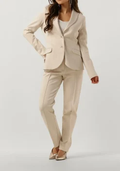 DAMES SUMMUM flared broek trousers punto milano