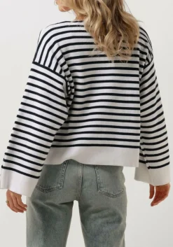 DAMES SUMMUM trui oversized sailor sweater nautical knit
