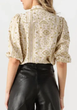 DAMES AAIKO gele blouses lien 2 tone co 530