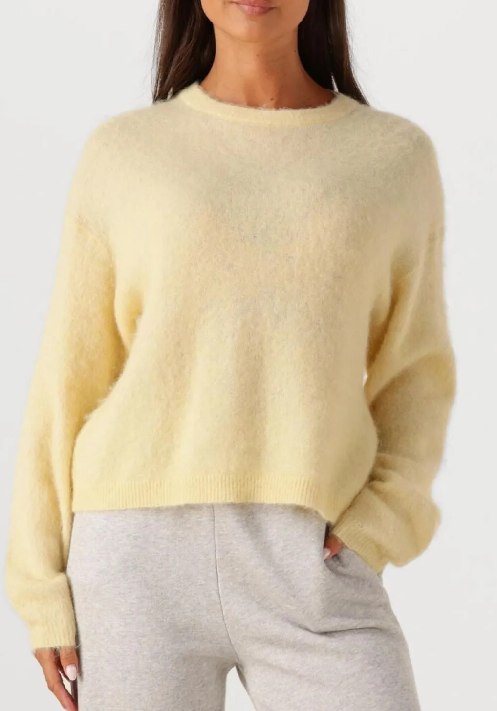 DAMES AMERICAN VINTAGE gele trui nenybay