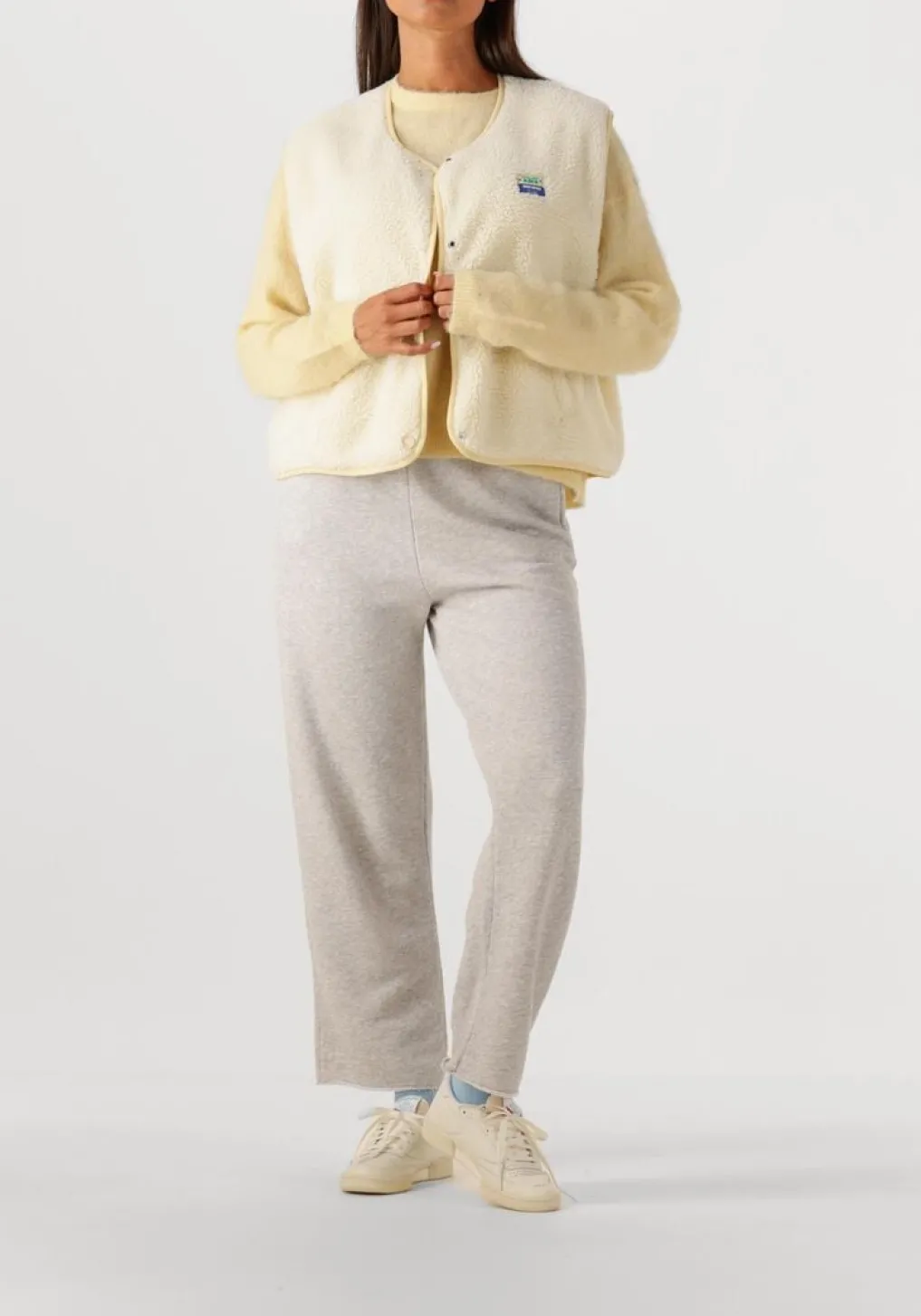 DAMES AMERICAN VINTAGE gele trui nenybay