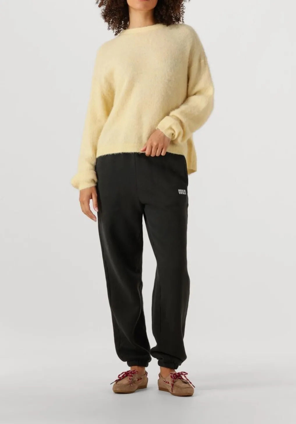 DAMES AMERICAN VINTAGE gele trui nenybay